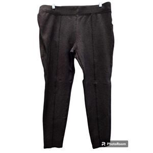 Stylus Dark Grey Mid Rise full‎ length ankle leggings